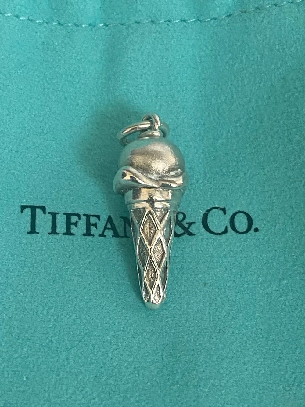 Tiffany & Co. Ice Cream Cone Charm